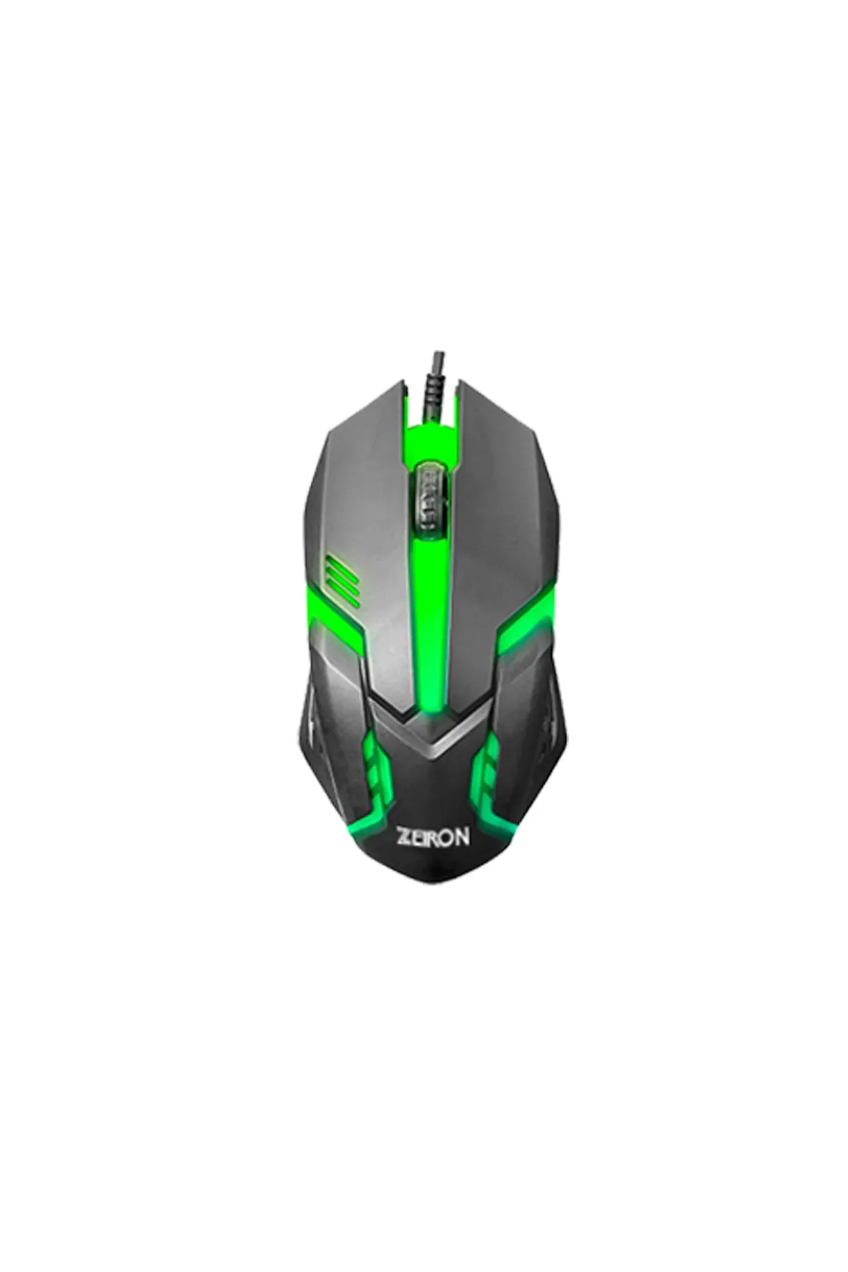 Zeiron T350 Suspansion Q Türkçe Işıklı RGB Klavye Mouse Set Siyah